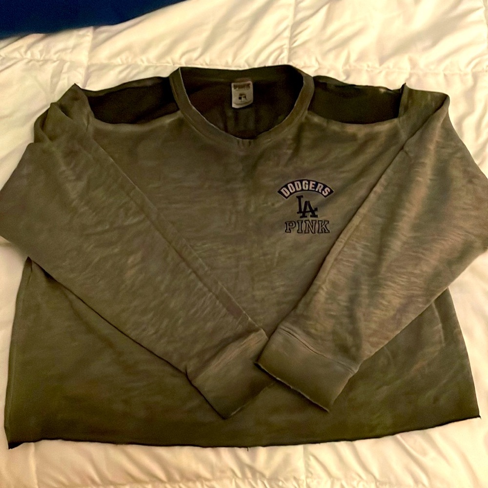 PINK Dodgers Sweater